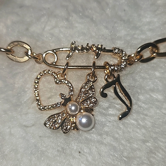 Juicy Couture Los Angeles California Women Juicy charm Link Necklace - Picture 12 of 12